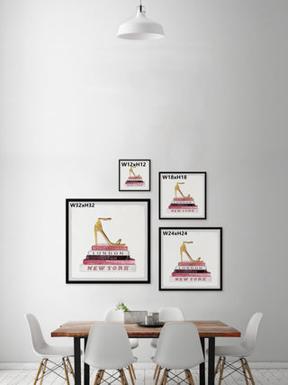 "Passion" Framed Painting Print, 24x24