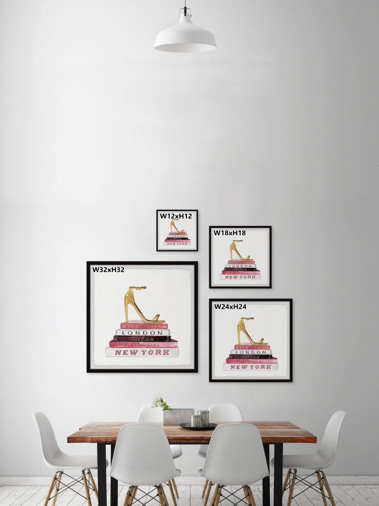 "Passion" Framed Painting Print, 24x24