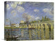 "The Bridge" Stretched Canvas Giclee by Alfred Sisley, 16"x13"