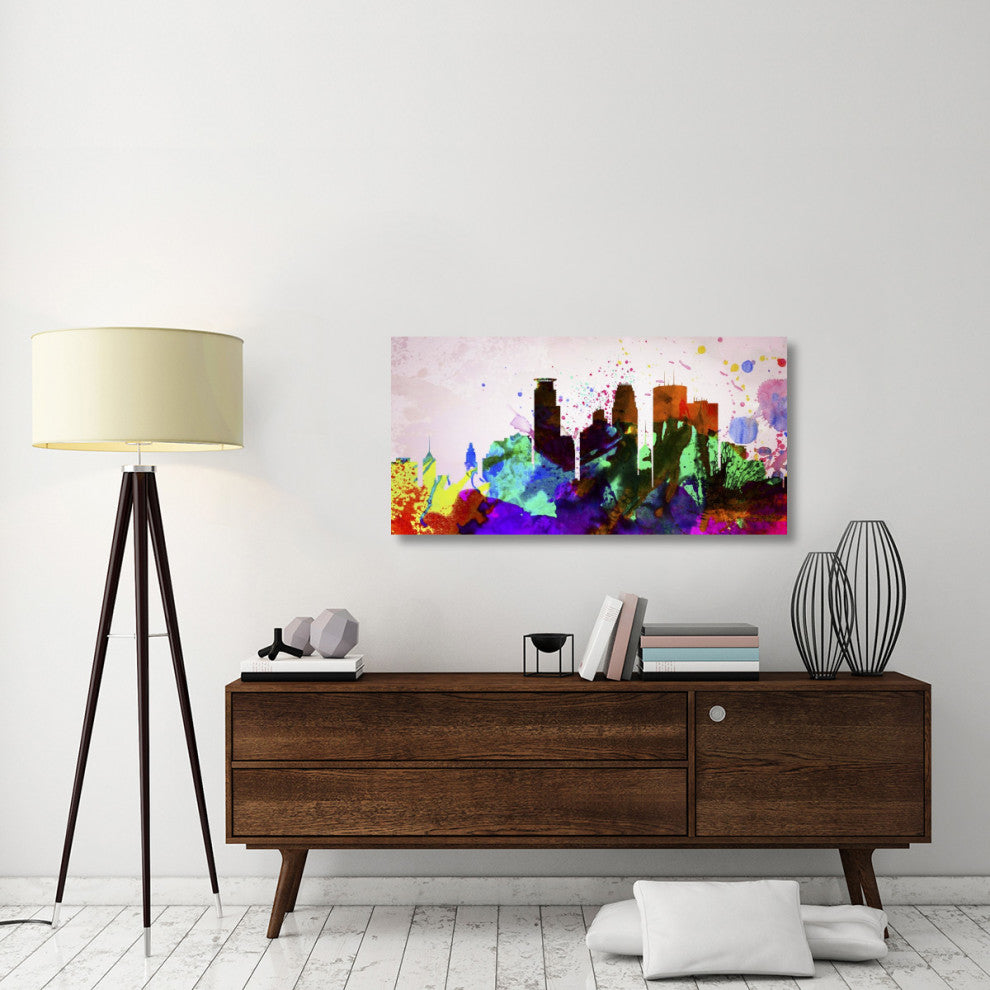 "Minneapolis City Skyline" Fine Art Print