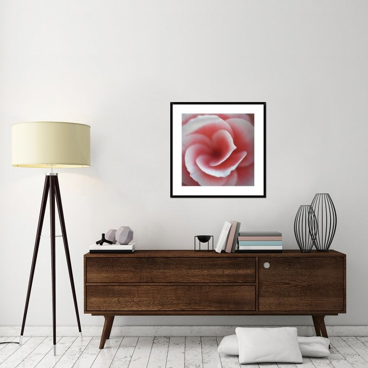 "Begonia" Framed Digital Print by Lotte Gronkjaer, 32"x32"
