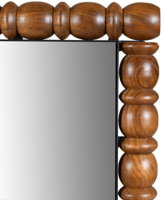 Aubrey Mirror, Brown, 26" W x 2" D x 36" H