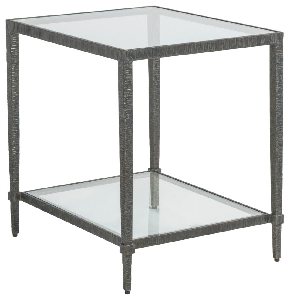 Claret Rectangular End Table