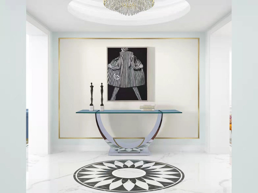 Marseilles Console table Stainless Steel