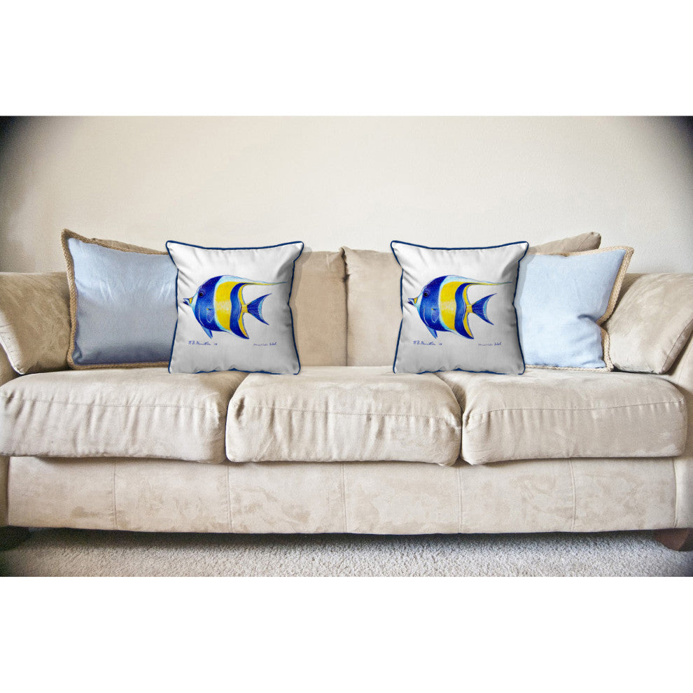 Moorish Idol Large Indoor/Outdoor Pillow 18x18