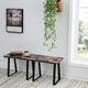 Reclaimed Wood End Table, Multi, 13" X 22" X 20"