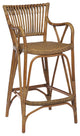 Blues Rattan Bar Stool - Antique
