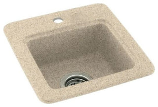 Swan, Bar Sink, 15"x15"x6", Bermuda Sand