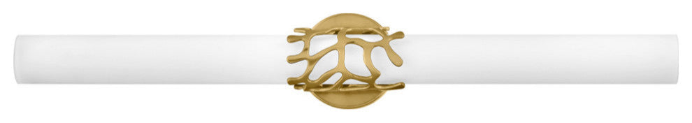 Hinkley Lyra Large Led Vanity, Lacquered Brass