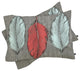 Deny Designs Wesley Bird Feathered Pillow Shams, Queen