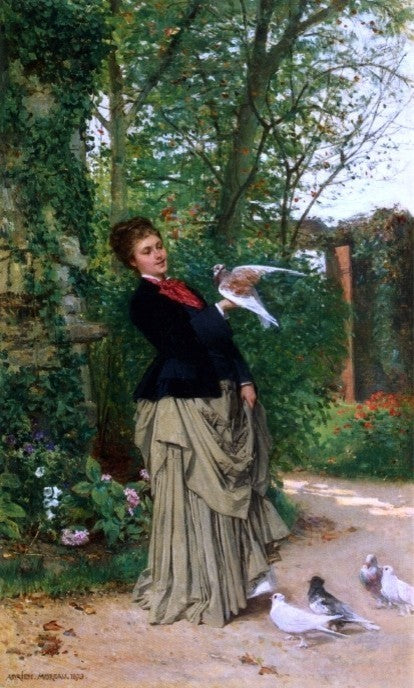 Adrien Moreau The Favorite Bird, 18"x27" Wall Decal Print
