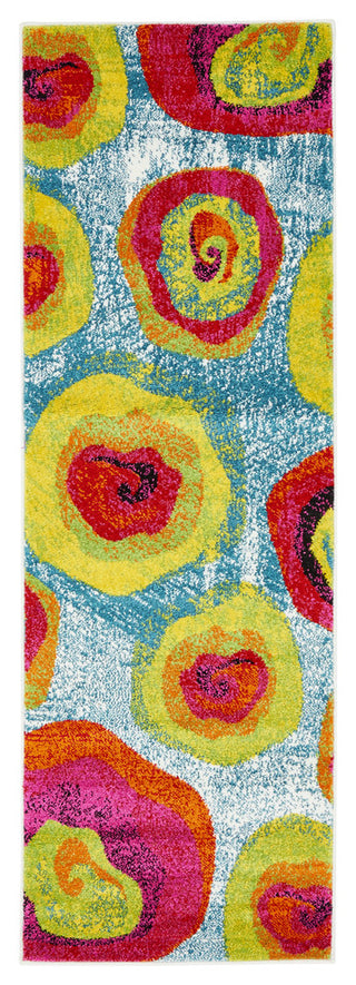 Unique Loom Blue Lyon Sydney 2' 0 x 6' 0 Runner Rug