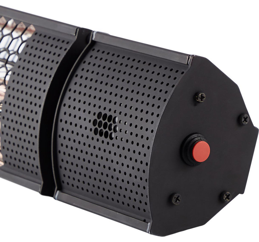Permasteel 1500W Electric Mounted Patio Heater with Remote Control