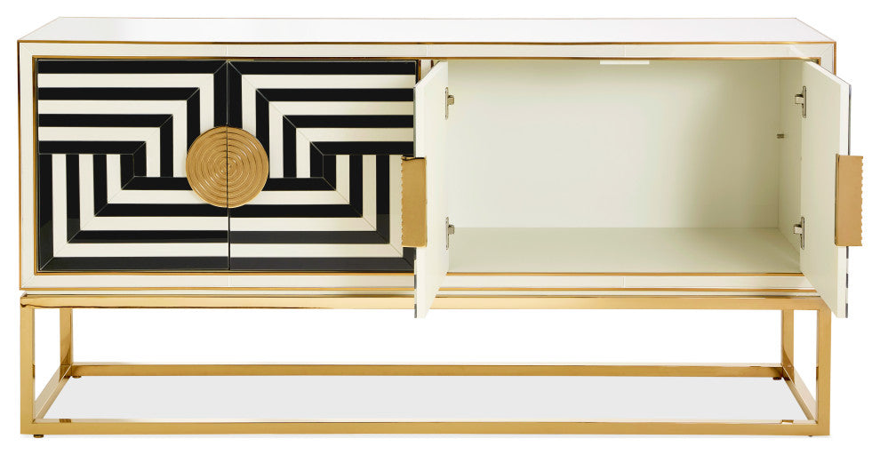 Op Art Credenza