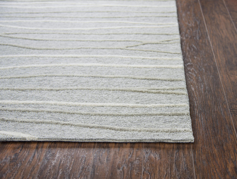 Rizzy Home ID968A Idyllic Area Rug 5'x8' Gray
