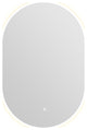 36" x 24" Large Oval Frameless Wall-Mount Anti-Fog LED Bathroom Vanity Mirror