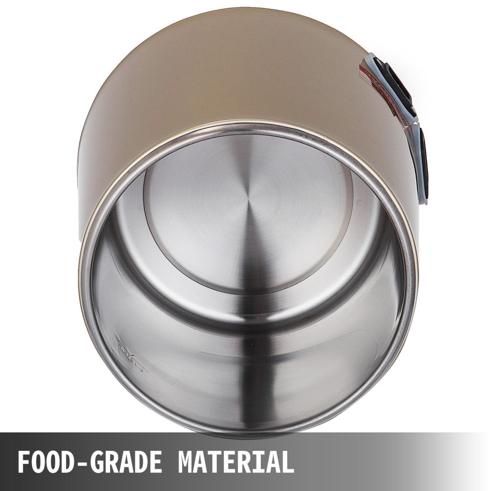4L Water Distiller Stainless Steel Water Purifier Filter Glass Jar Kitch Medic, Champagne