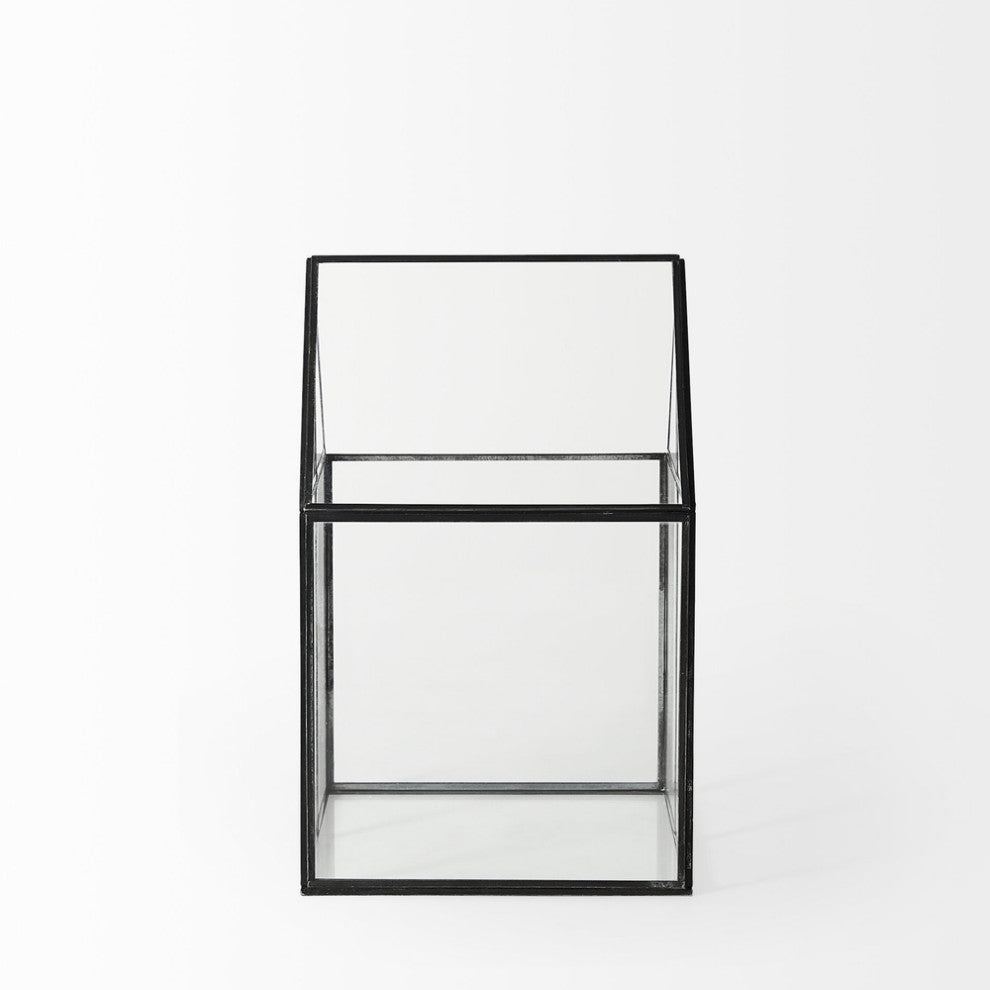 House Shaped Glass Terrarium