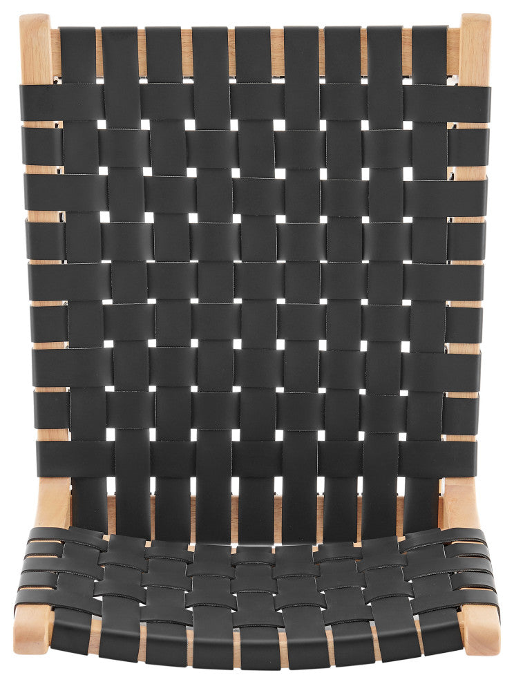 Marco PU Dining Side Chair in Black (Set of 2)