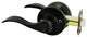 Cosmas 80 Series Privacy Door Lever, Oil Rubbed Bronze