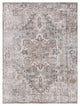 Surya Embrace EMA-2308 Machine Woven Area Rug, Light Beige, 2' x 2'11"