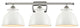 Innovations 516-3W-SN-M14-W 3 Light Bath Vanity Light, Brushed Satin Nickel