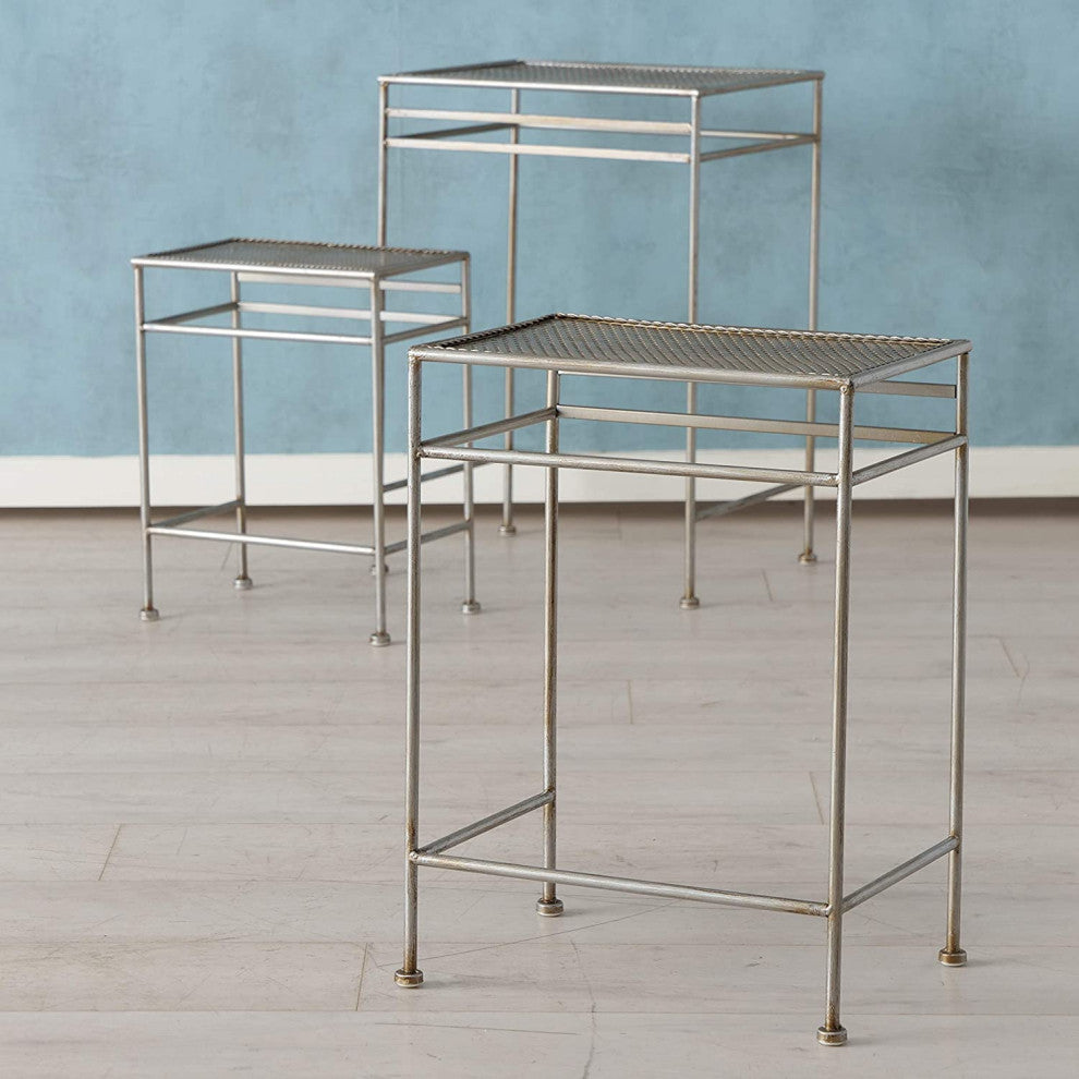 3 Piece Retro Accent Table Set