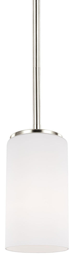 Alturas 1-Light Mini-Pendant, Brushed Nickel