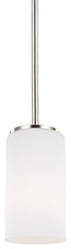 Alturas 1-Light Mini-Pendant, Brushed Nickel
