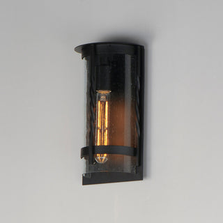 Maxim 30191 Foundry 12" Tall Outdoor Wall Sconce - Black