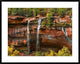 Cascades Tumbling 110 Feet At Emerald Pools, Zion National Park, Utah, 38"x30"