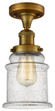 Innovations Lighting 517-1Ch-Bb-G184 1 Light Semi-Flush Mount