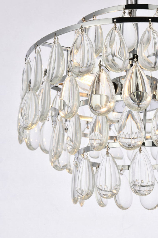 Murphy 14" Pendant, Chrome