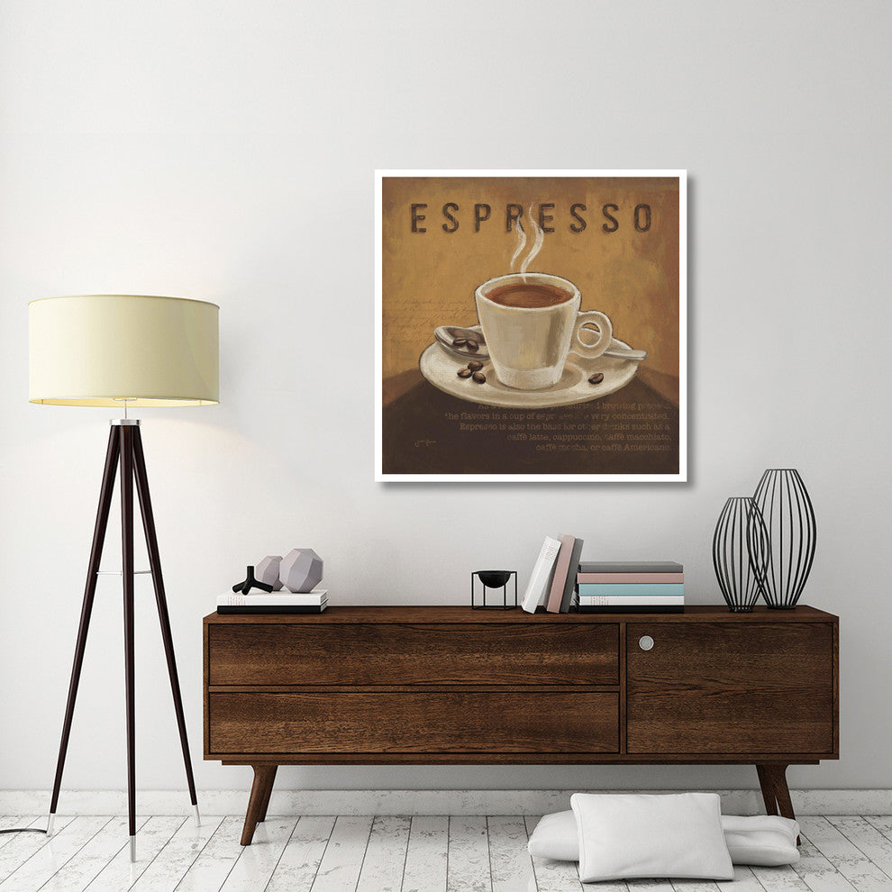 "Coffee and Co III" Digital Paper Print by Janelle Penner, 42"x42"