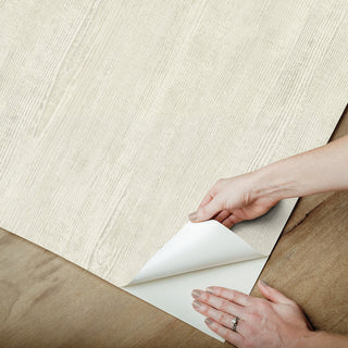 Dimensional Natural Wood Peel & Stick Wallpaper