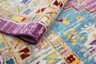 Noori Rug Distressed Hester Grey/Purple Rug