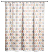 Plaid Pumpkin Pattern 71"x74" Shower Curtain