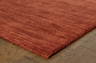 Oriental Weavers Sphinx Aniston 27103 Solid Color Rug, Red/Red, 8'0"x10'0"