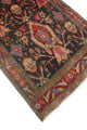 Fine Vintage Distressed Wayman Red/Brown Runner, 3'5x13'7