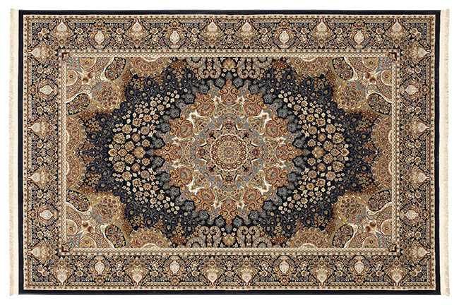 Oriental Weavers Masterpiece Navy and Multi 7'10"x10'10" Indoor Rug