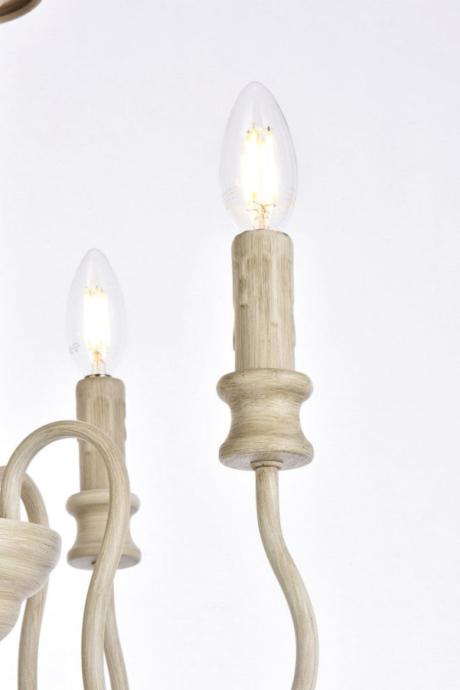 Fiona 4-Light Pendant, Weathered Dove