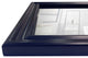24" Wood Frame Mirror In Blue