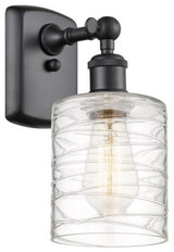 Innovations 516-1W-BK-G1113 1-Light Sconce, Matte Black