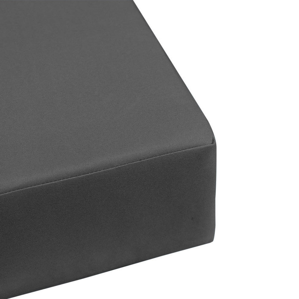 Style5 Twin Knife Edge Outdoor Mattress Bolster Slip Cover COMPLETE SET AD003
