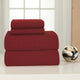 Pointehaven 170 Flannel Sheet Set, Merlot, Twin Xl