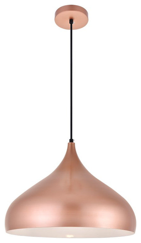 Courtney 1-Light Honey Gold Pendant