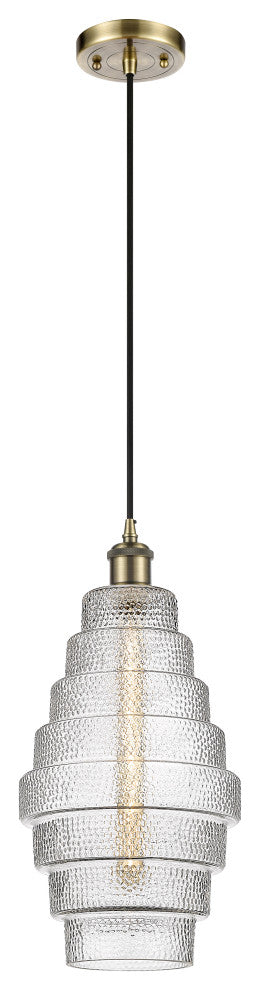 Innovations 516-1P-AB-G672-8 1 Light 8.25" Mini Pendant, Antique Brass