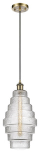 Innovations 516-1P-AB-G672-8 1 Light 8.25" Mini Pendant, Antique Brass