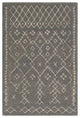 Surya Souk SOU-2303 6'x9' Rug, Medium Gray/Light Gray