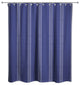 Navy Lines 71x74 Shower Curtain